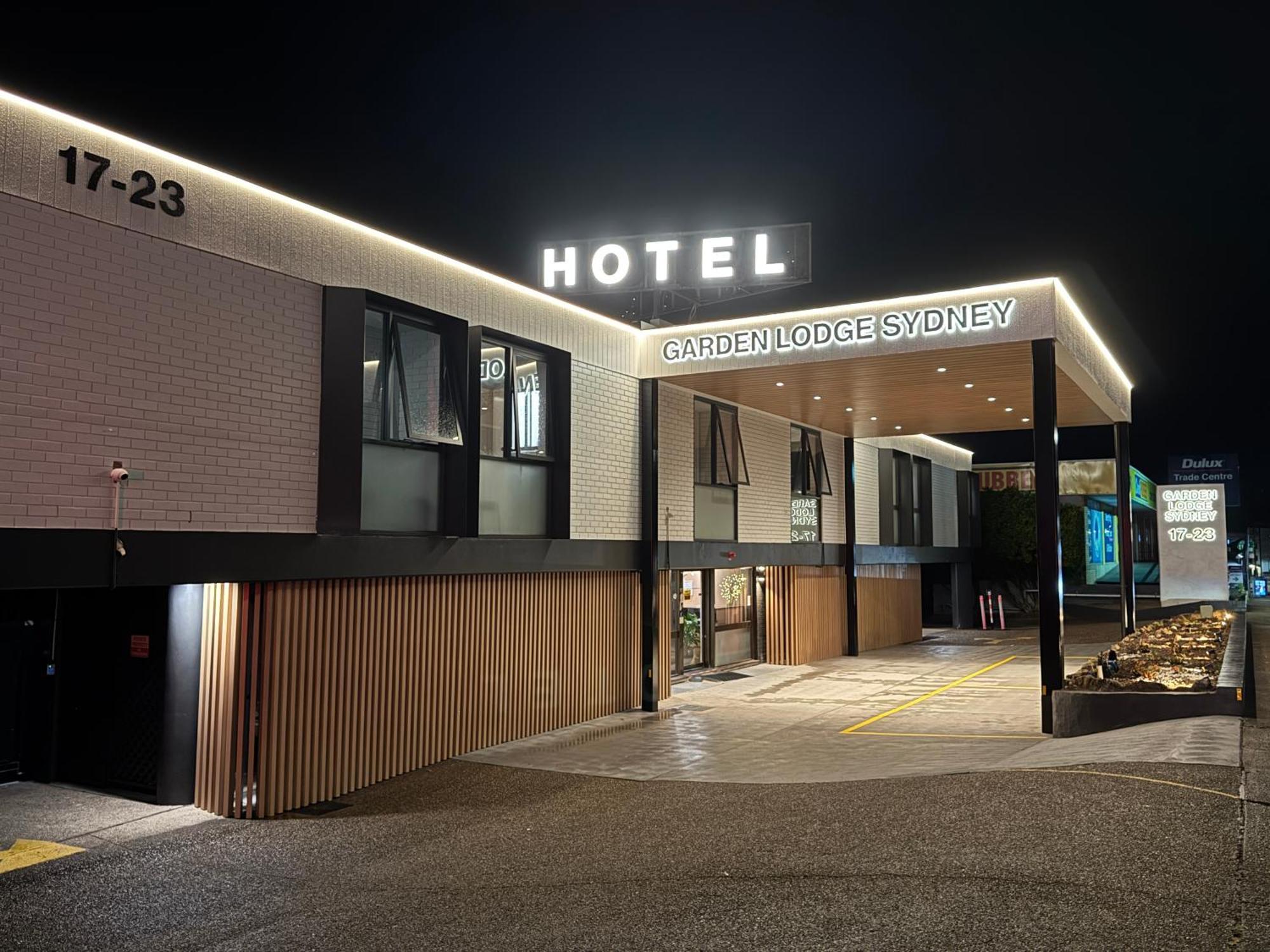 การ์เด้นลอดจ์ ซิดนีย์ Hotel ภายนอก รูปภาพ